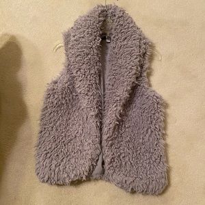 Fuzzy vest